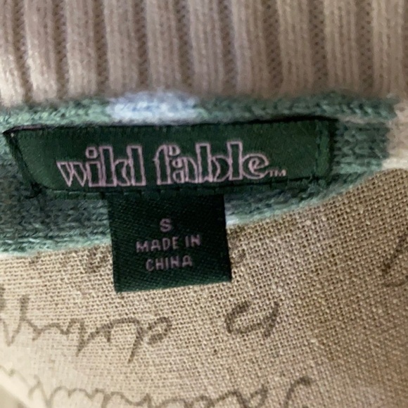 Wild Fable striped tunic sweater. - Picture 3 of 4